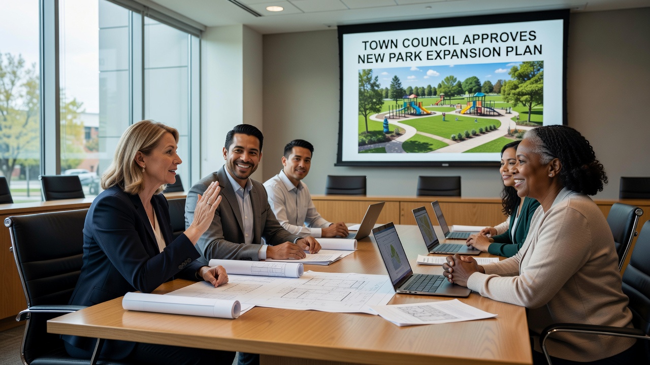 Town Council Approves New Park Expansion Plan